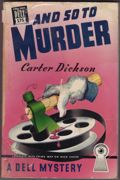 Book Cover: And so to Murder